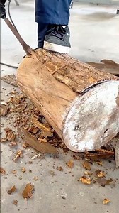 How to Quickly Strip Bark from Logs for Woodworking Projects