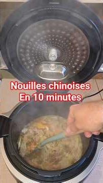 Nouilles chinoises #cuisine #bonnecuisine #recette #recettefacile #cookeo #food #cooking