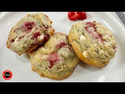 Raspberry Cheesecake Cookies | Subway Raspberry Cookies