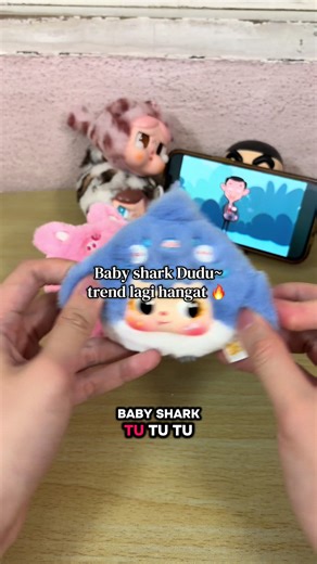 Baby shark Dudu~ trend lagi hangat 🔥 #cutekeychain #blindbox #babyshark #keychain #blindboxunboxing