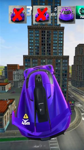 Top 3 Best SuperCars Ramp6 Challenge // Who Will Win?🤔 // Extreme Car Driving Simulator #shorts Ep13