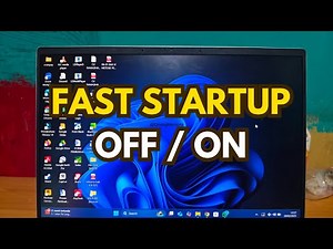 How to Disable / Enable Fast Startup Windows 11 or 10 PC / Laptop