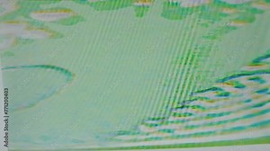 Weird TV static texture, close up of green pixels from VHS VCR overlay, glitch effect texture, analog video feedback