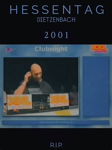 Hessentag 2001 Dietzenbach Clubnight with Pascal F.E.O.S.