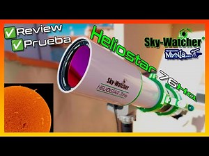 👉Skywatcher Heliostar 76 Ha: The King of Alpha Hydrogen? | Analysis and Testing 🔭 🌞