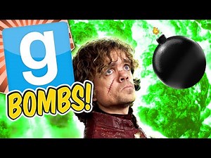 Gmod Bombs - Game Of Thrones Explosives (Garry's Mod Sandbox Funny Moments)