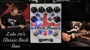 Watch Wampler Plexi-Drive Deluxe V2 Distortion & Overdrive Guitar Effects Pedal on Amazon Live