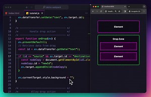 75K views · 2.6K reactions | إستخدام واجهة برمجة التطبيقات `HTML Drag...