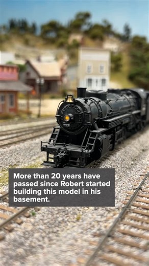 James Groh | The man who spent 21 years building a giant model railroad in his basement | Instagram