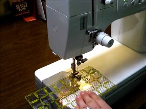 How to find a quarter inch seam on your sewing machine