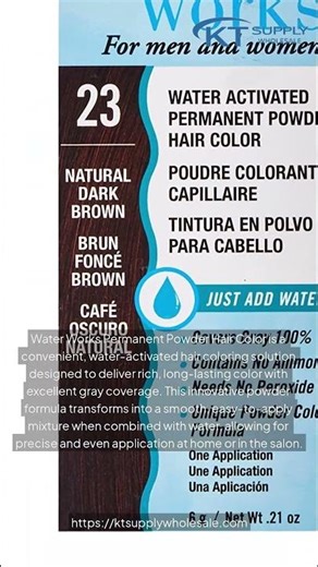 Water Works Permanent Powder Hair Color