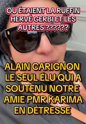 Aujourd’hui, cours Berriat, pendant que je filmais encore un rat abandonné sur la chaussée — symbole du quotidien à Grenoble — je croise mon amie Karima. On discute. Je lui demande, tout simplement, pour qui elle votera aux municipales. Sa réponse est claire, nette, sans détour : Alain Carignon. À 100 %. Pourquoi ? Parce que, selon elle, c’est le seul qui connaît réellement Grenoble, ses quartiers, ses habitants, ses réalités. Mais surtout… parce que quand Karima était en détresse, il a été là. 