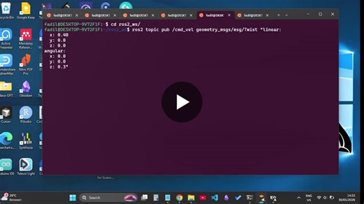 #robotics #ros2 #cplusplus #kalmanfilter #stateestimation #engineering | Fadil Nurmaulid