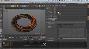Twist Abstract Geometry to Create Numbers in Cinema4D
