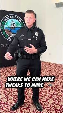 'I got to learn the community': Boca Raton swears in new police chief