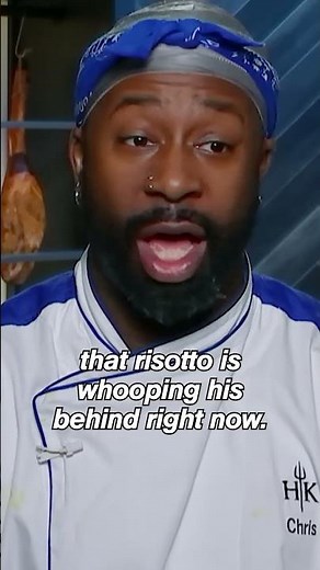 gordon catches the blue team attempting to hide their mistake 😅 #hellskitchen