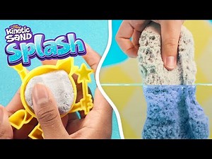 Kinetic Sand Splash Starter Case | TV Commercial | Color changing MAGIC! 💦
