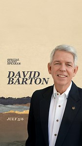 This is how we’re celebrating the 4th of July 🇺🇸It’s a David Barton weekend at Grace! Join us for a powerful message on God’s role in America’s founding—and what it means for us today.🗓 Saturday, July 5 @ 6PM🗓 Sunday, July 6 @ 10AM📍Main Auditorium | In person or online at GraceSTL.online.church Celebrate your holiday weekend with truth, history, and faith. Invite a friend! | Grace Church