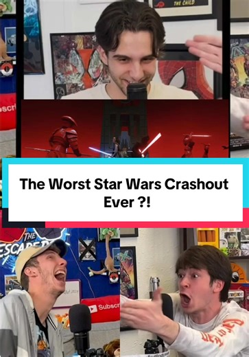 Is this a valid Crashout ? Is this the worst Star Wars fight ? #theescapepodpodcast #fyp #viral #starwars #movie