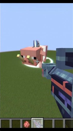 Minecraft Pigzilla VS Orbital Railgun Reforged🐖🕹