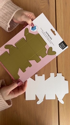 8.1K views · 99 reactions | How to make this cute little Valentine gift box!  | Vaessen Creative | Facebook