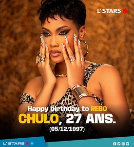 Joyeux anniversaire à REBO CHULO qui célèbre ses 27 ans d'âge aujourd'hui 🎉🎉 (05/12/1997). | L' Stars