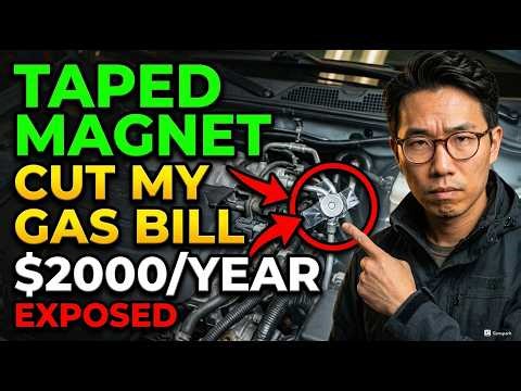 A MAGNET Taped to My Fuel Line Saved $2,000Year in Gas — Shell SUED the Man Who Discovered This