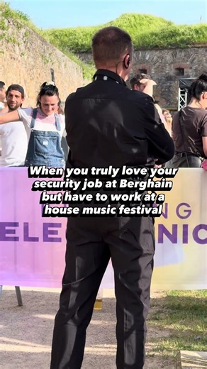 Secu doing his job