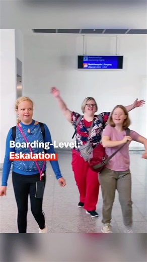Boarding Level ESKALATION! London wir kommen