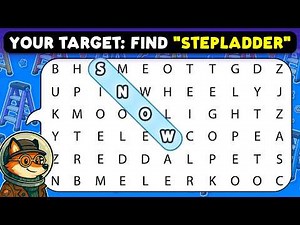 🦊🔍 Word Search Puzzle Game | 5 Levels Categories | How Many Words Will You Spot? 🔎🦊