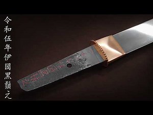 Mei: Japanese Sword Signature for my Wakizashi