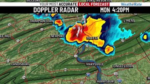 3.9K views · 25 reactions | Strong thunderstorm sinking south along eastern Perry county. Very heavy rain, gusty winds. | abc27 Weather | Facebook