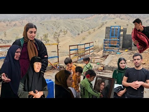 Masoumeh’s Shelter in the Rainy Cabin – Ali’s Romantic Peace in Nature