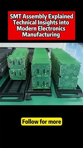 SMT Assembly Explained Technical Insights into Modern Electronics Manufacturing