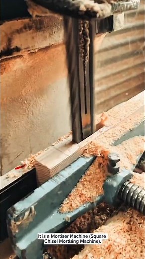Precision Square Hole Woodworking Using a Hollow Chisel Mortiser | Professional Joinery Process