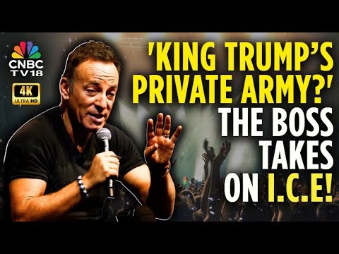 Bruce Springsteen Slams I.C.E In Protest Song 'Streets of Minneapolis' | Anti ICE-Protests |4K| N18G