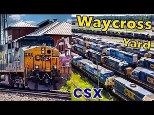 CSX Waycross Yard Railfanning: Stored Locomotives, Herzog Train, and Folkston Extras!