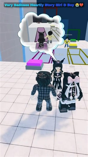 Heartfelt story girl and boy.🧩🧩 #happykids #kidsentertainment #robloxshorts #usaroblox #kidsgames