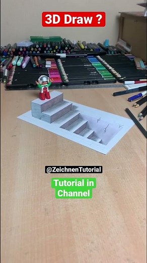 3D Zeichnen lernen für Anfänger Drawing for beginners