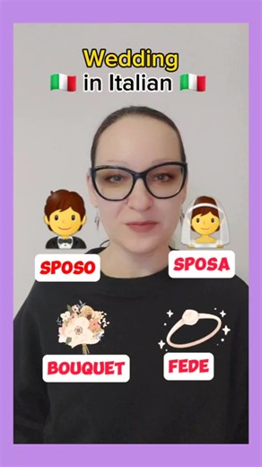 39K views · 738 reactions | 蘆Wedding Vocabulary In Italian  . . . . #speakitalian #wedding | Italianwithkati | Facebook