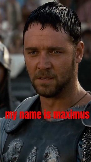 "My Name is Maximus" – The Most ICONIC Line in Cinema History | Gladiator (2000)