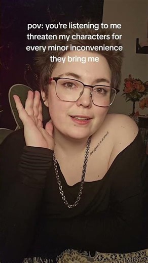author vs her characters