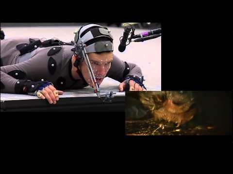 Benedict Cumberbatch Smaug mocap comparison