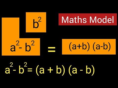 a square minus b square | a square minus b square is equal to | (a+b)(a-b)=a^2-b^2 | maths model