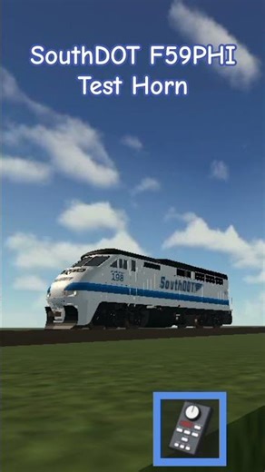 *Brand New* SouthDOT F59PHI Test Train Horn (Southline District)