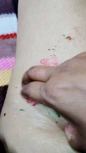 Temporary remove rose tattoo reel #sticker #tattoo #reels #viral | Devi Bindi