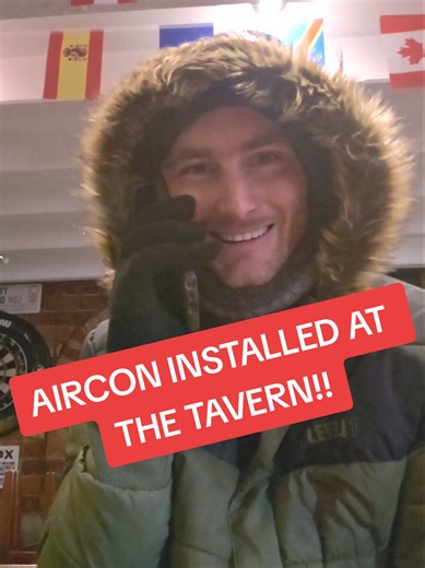 We now have Air-conditioning at The Crown Tavern! No more uncomfortable days in this heat! #aircon #pub #landlord #sportsbar #hospitality