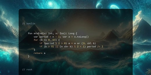 # 09.11.2024 [3133. Minimum Array End]