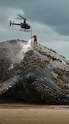 #shorts What Is Happening To This Giant Whale? 🤔 #mystery #nature