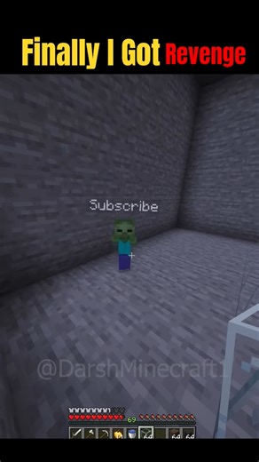 Finally I Got Revenge 💀🤯#minecraft #shorts #montagem #tweening